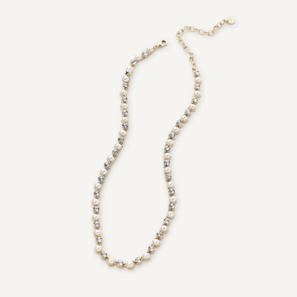 Olive & Piper Gold Evangeline Necklace, New with Tags